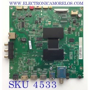 MAIN PARA SMART TV HITACHI 4K RESOLUCION (3840 x 2160) / NUMERO DE PARTE M8-T10NA18-MA200AA / 40-MST10A-MAA4HG / IDF137070E / V8-ST10K01-LF1V001 / 10354195MA0229 / MODELO 65R80